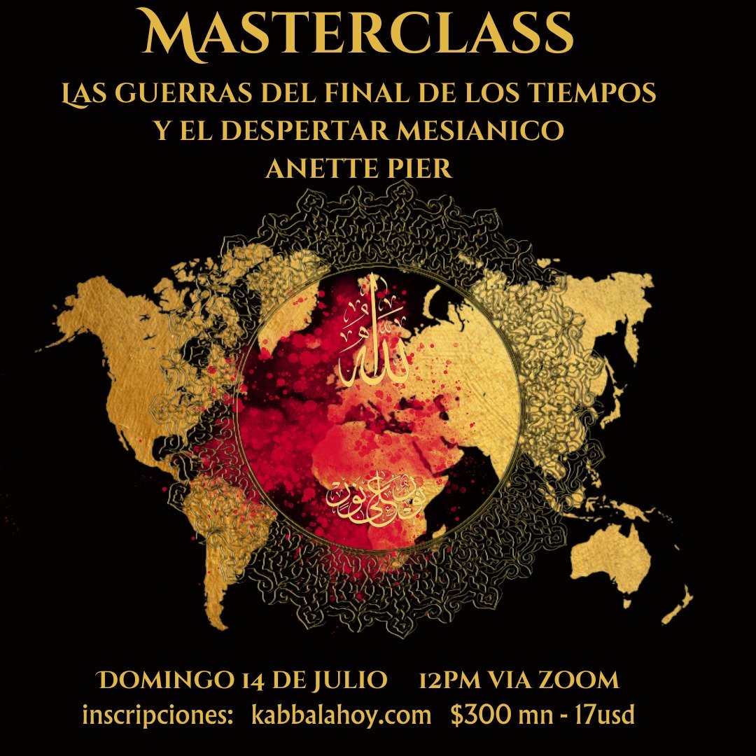 Masterclass: “Las Guerras del Final de los Tiempos y el Despertar Mesiánico”