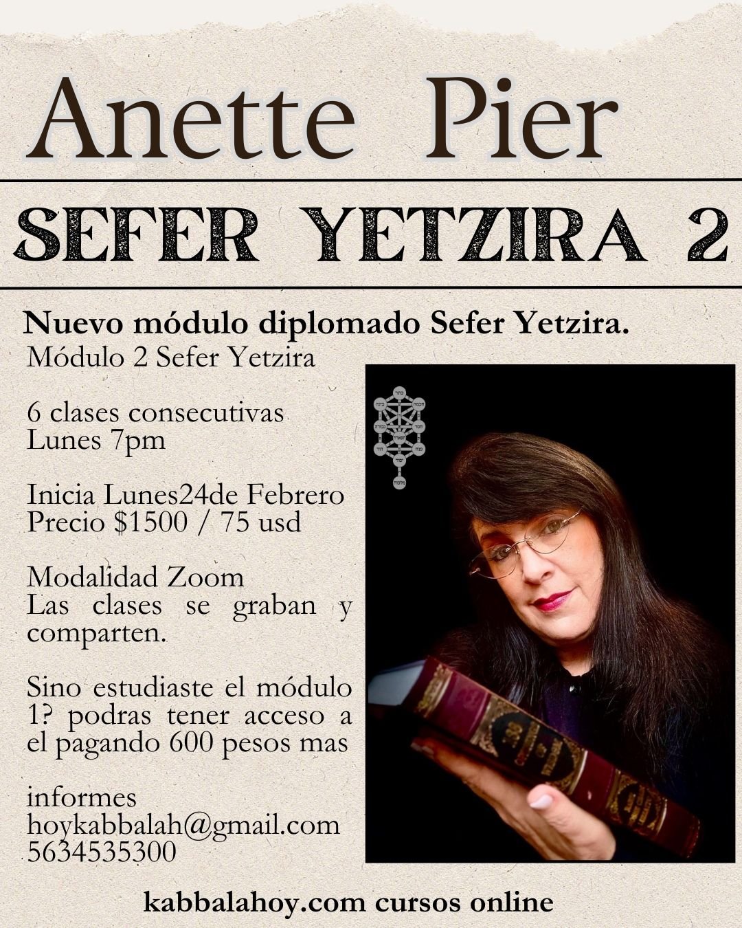 Diplomado Sefer Yetzira | Módulo 2